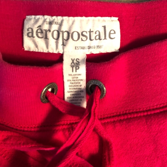 Cozy Hot Pink Aeropostale New York *Bling* Sweats - Picture 2 of 3